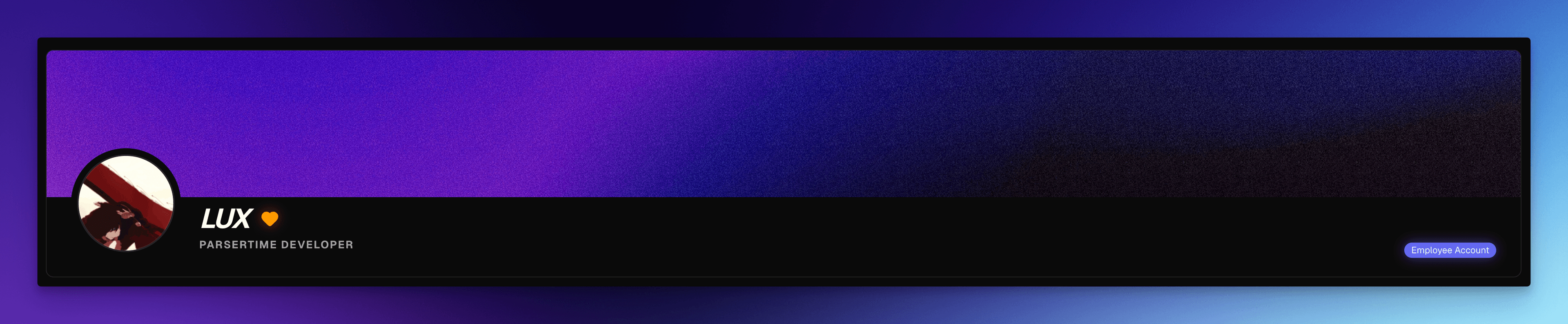 Profile Header